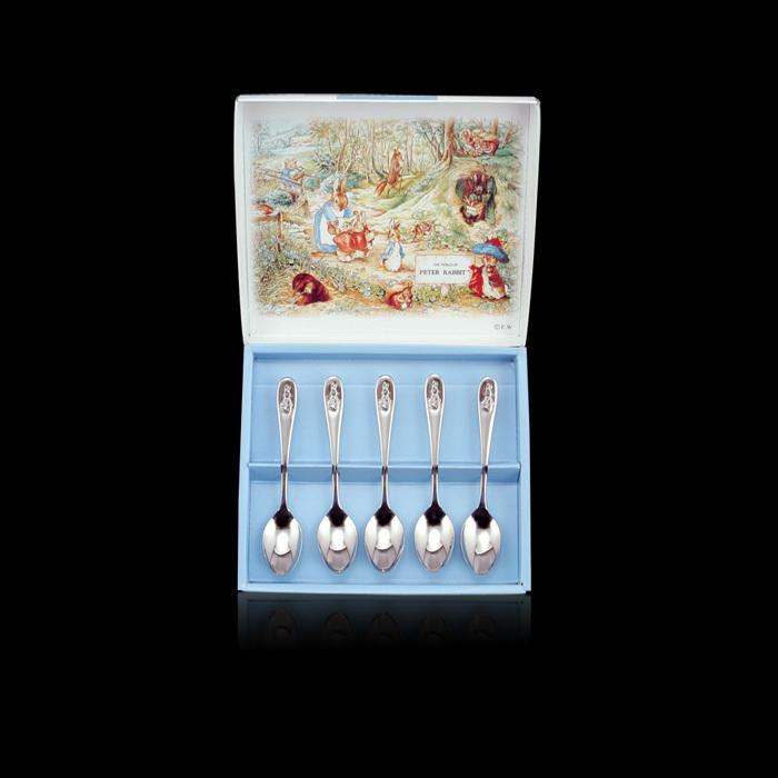 コーヒースプーン 5本セット 日本製 ステンレス ピーターラビット