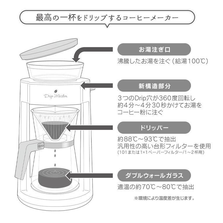 コーヒーメーカー コードレス 電池式 ドリップコーヒー 自動 コーヒー