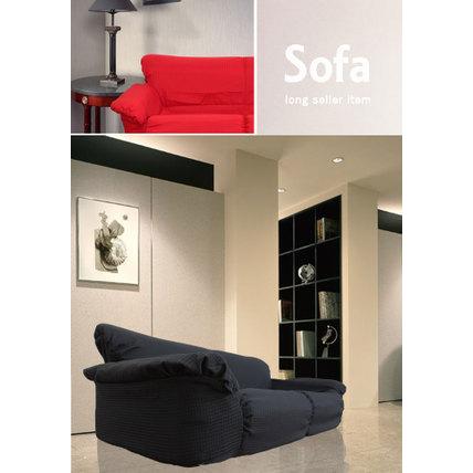 新品】 ソファ ローソファ フロアソファ ブラウン ワッフル素材 新品】 ソファ ローソファ フロアソファ ブラウン ワッフル素材