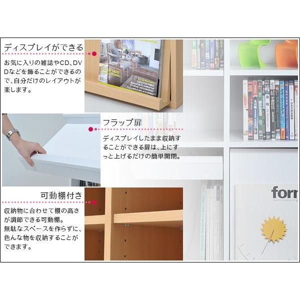 6BOXシリーズ フラップ2枚扉オープンの画像