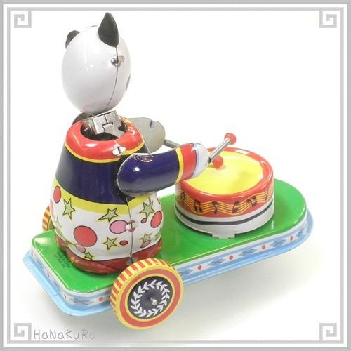 ブリキ ぜんまい おもちゃ 232 パンダ車 熊猫 コレクション 玩具 レトロ｜zakka-hanakura｜03