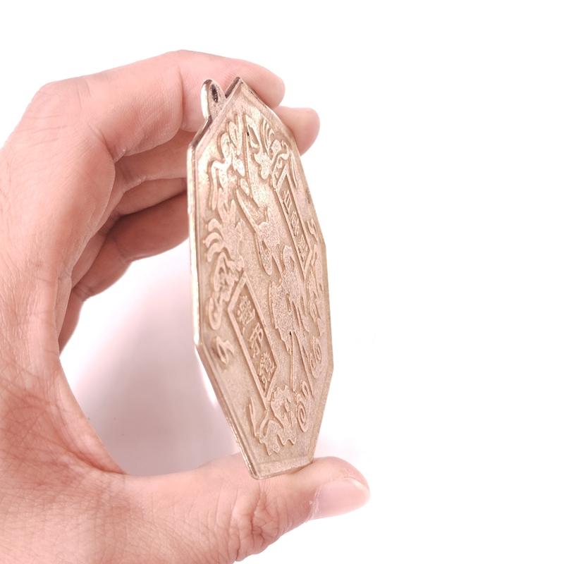 八卦盤 銅製 金物 520-02 先天図八卦鏡 凹 風水 魔除け 中国