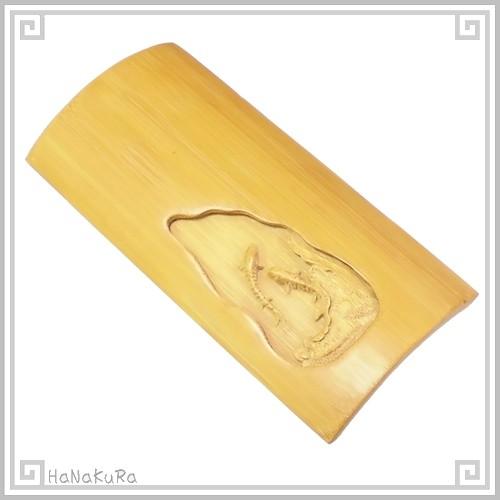 在庫有 竹彫刻 303 01 竹彫刻板 双魚 15cm 手彫り 竹細工 訳ありセール格安 Kuljic Com