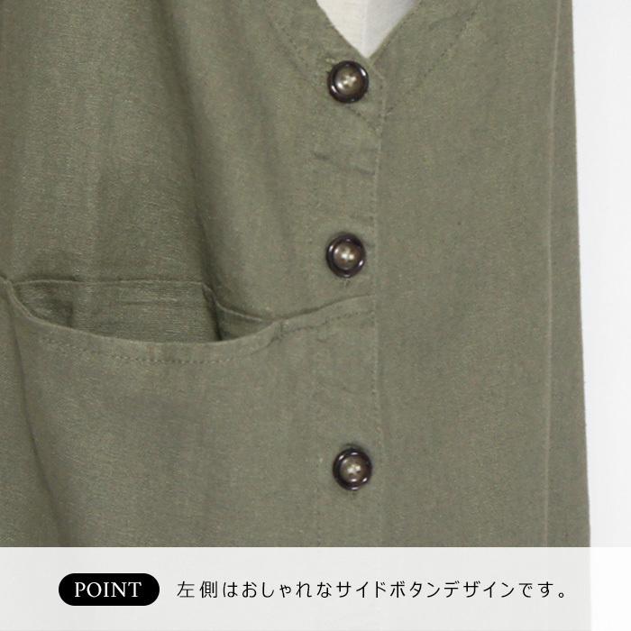 エプロン レディース シンプル 麻 レーヨン 可愛い ワンピース メール便可 Ki Apron 2329 雑貨のお店 Happy Bird 通販 Yahoo ショッピング