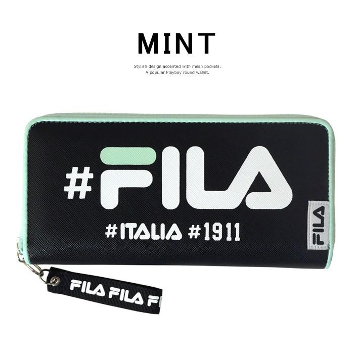 Fila フィラ ハッシュタグ ロゴ ラウンド 長財布 合皮 かわいい おしゃれ メール便可 Sa Wallet 0291 雑貨のお店 Happy Bird 通販 Yahoo ショッピング