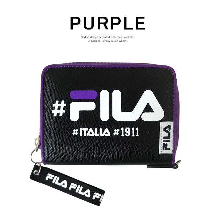 Fila フィラ ハッシュタグ ロゴ 二つ折り ラウンド 財布 合皮 かわいい おしゃれ メール便可 Sa Wallet 0292 雑貨のお店 Happy Bird 通販 Yahoo ショッピング