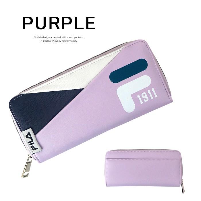 Fila フィラ トライアングル ラウンド 長財布 合皮 かわいい おしゃれ メール便可 Sa Wallet 0321 雑貨のお店 Happy Bird 通販 Yahoo ショッピング