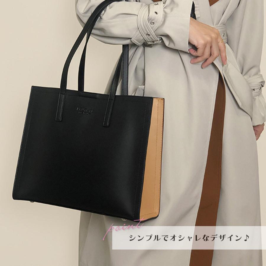 トートバッグ レディース 牛革 おしゃれ A4 肩掛け シンプル 