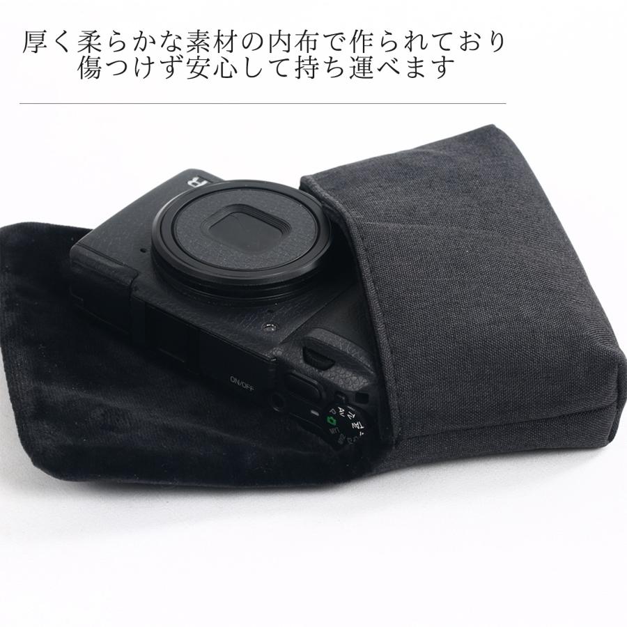カメラポーチ 女子 レンズケース おしゃれ デジカメ レディース お