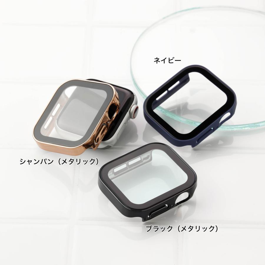 アップルウォッチ カバー apple watch アップルウォッチカバー ケース 8 se 7 アップルウォッチse 防水 フラットタイプ｜zakka-kokokara｜29