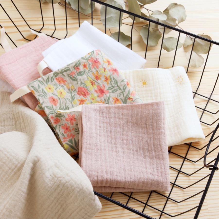 ガーゼハンカチ ベビー 無地 セット ガーゼタオル 赤ちゃん 綿