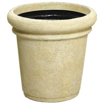 大和プラスチック - 大型鉢取りまかなう セラポット 70型 象牙色 丸鉢 72×H65珊【大和プラ販 ヤマト可塑性物質 水呑み衣料繊維 FRP 鉢 4903266716844】 鉢、プランターカバー-園芸用品