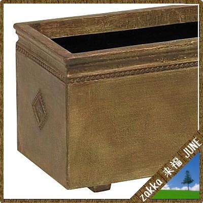 大型鉢カバー ブロンズプランター BRC-100型 100×45×H49.5cm【大和プラ販 ヤマトプラスチック グラスファイバー FRP 植木鉢 4903266718480】の画像