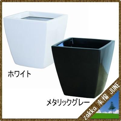 大型鉢カバー アーバンポット AS型 ホワイト AS-43 43×43×H40cm【大和プラ販 ヤマトプラスチック グラスファイバー FRP 植木鉢 4903266719050】の画像