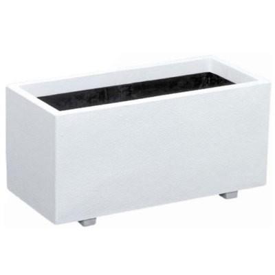 大型鉢カバー ホワイトプランター W-70型 70×31×H32cm【大和プラ販 ヤマトプラスチック グラスファイバー FRP 植木鉢 4903266719128】