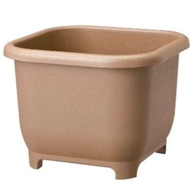 大和プラスチック - プラ鉢 eco\u0026ecoウインプランター 角38型 エコ赤銅色 16鉢組【大和プラ販 ヤマト可塑性物質鉢4903266722791】