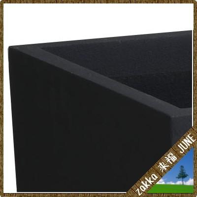 大型鉢カバー オクタゴン 100型 ブラック 104×31.5×79×H40.5cm【大和プラ販 ヤマトプラスチック グラスファイバー FRP 植木鉢 4903266725839】の画像