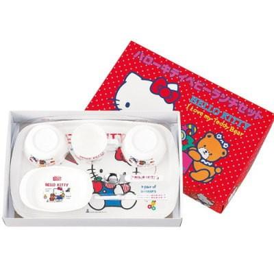 sanrio オーエスケー ベビーランチセット ハローキティ BG-280 sanrio オーエスケー ベビーランチセット ハローキティ BG-280