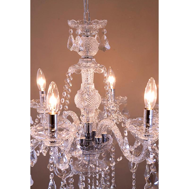 クリスタルシャンデリア LACIA 6灯