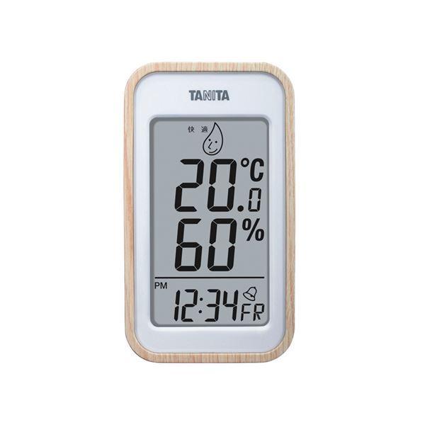 TANITA デジタル温湿度計 ナチュラル 100-05G〔代引不可〕