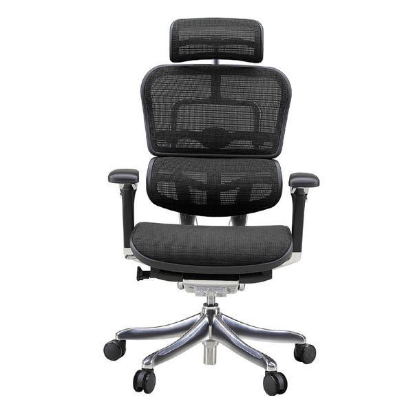 おしゃれな雑貨 家具通販店 Luk Itオフィスチェア アームレスト付き ランバーサポート付き ハイタイプ 黒 代引不可 世界の