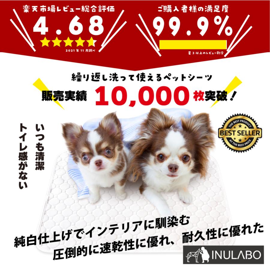 圧倒的高評価 ペットシーツ 洗える 猫 犬 おしっこパッド おしっこ トイレがよく見える トイレ下敷き マット 漏れない 床 傷防 ワイドサイズ Inulabo Seets S K Digital 通販 Yahoo ショッピング