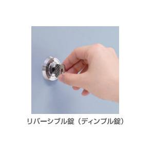 King CROWN 耐火金庫 リバーシブル鍵 A4収納 ブルー CPS-30K 日本アイ