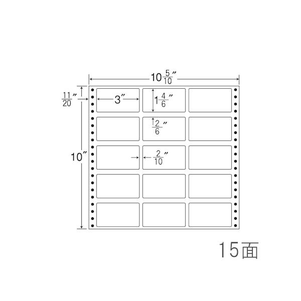 ナナラベル M10D ナナフォームＭ 15面3×5 500シート