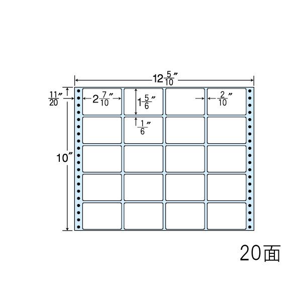 ナナラベル MT12R ナナフォームＭ 20面4×5 500シート