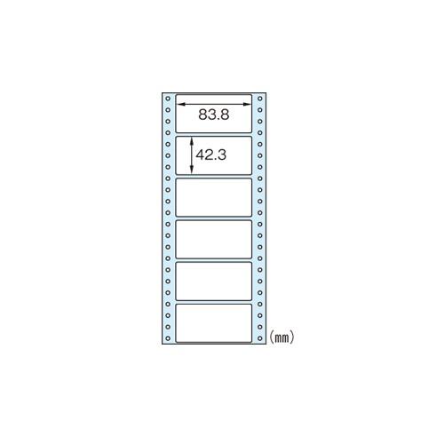ヒサゴ SB354 タック6面 1500枚9000片 1，500シート