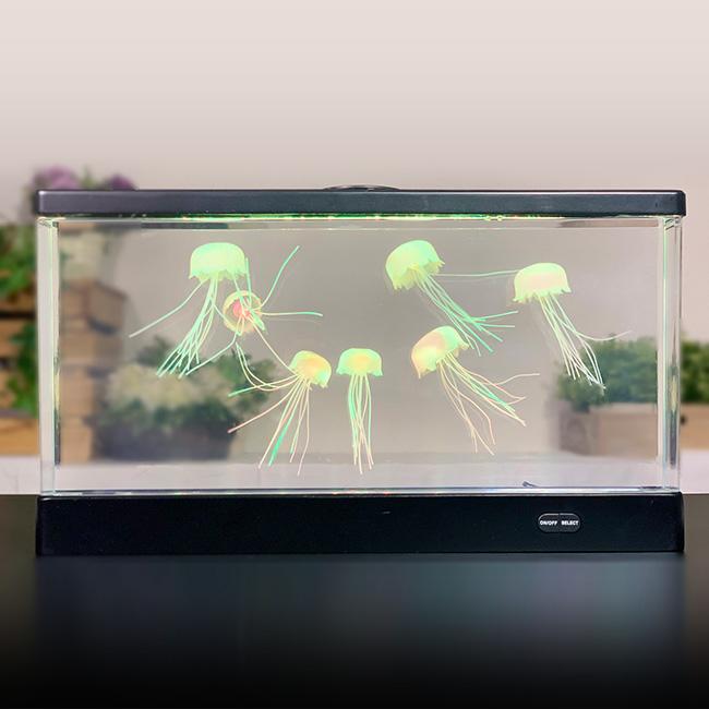 アクアリウム クラゲ ワイド 水槽 Ledライト くらげ おもちゃ 人工 フェイク 海月 水母 インテリア 自宅 おしゃれ 癒し 216 雑貨のねこや 通販 Yahoo ショッピング