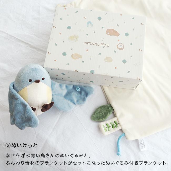 amanoppo あまのっぽ ブランケットとふんわりえほん りすくんの 