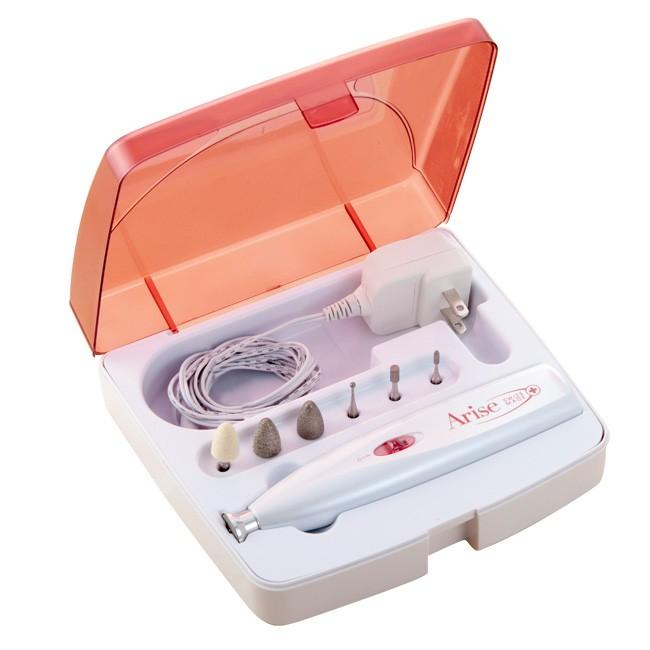 Dx7 ネイルケアができる電動の爪やすりとしておすすめ アリズデラックス7 充電式タイプ フットケア 角質 削り かかと 足 つめやすり ネイルケア 電動 爪やすり 充電式タイプ フットケア 角質 削り かかと 足 つめやすり ネイルケア 電動 爪やすり Arise