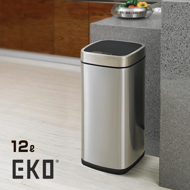 EKO エコスマート X 充電式センサービン 12L(ゴミ箱 12リットル
