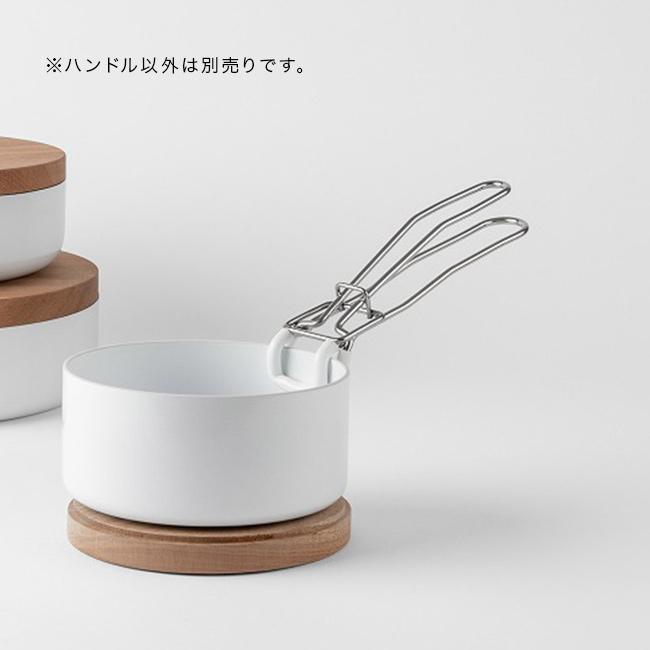 knIndustrie ABCT ハンドル ホワイト(鍋の取っ手 ABCTキャセロール