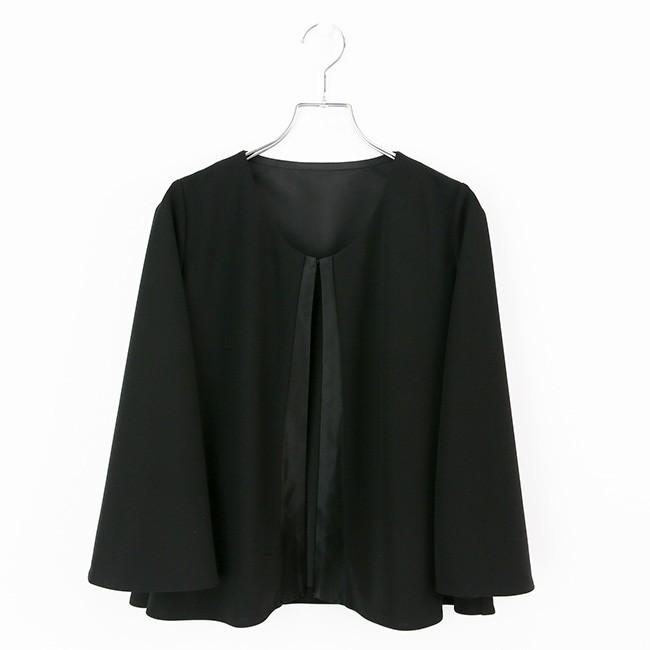 IWASA フォーマルケープ IW10039(岩佐 喪服 ケープ ブラックフォーマル