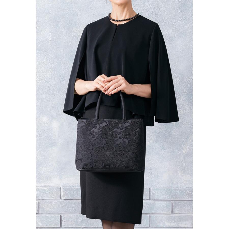 IWASA フォーマルケープ IW10039(岩佐 喪服 ケープ ブラックフォーマル