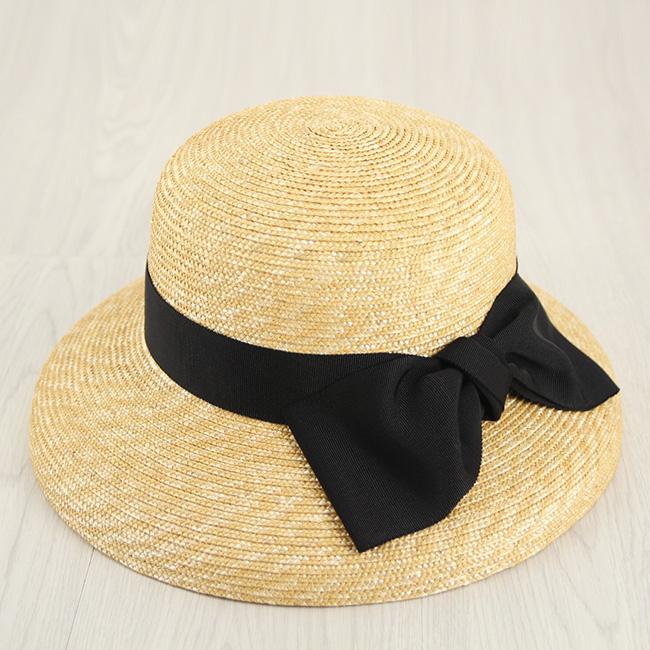 【未使用】石田製帽 カサブランカ 箱あり 麦わら帽子 細麦ストローハット カサブランカ / 石田製帽 | ファッション