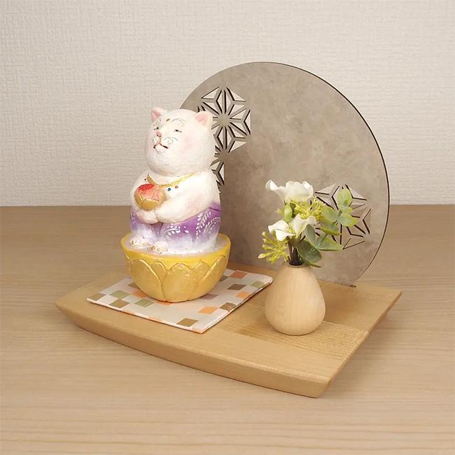 お供え花 翠《2個セット》(仏花 造花 一対 かわいい お供え アーティ