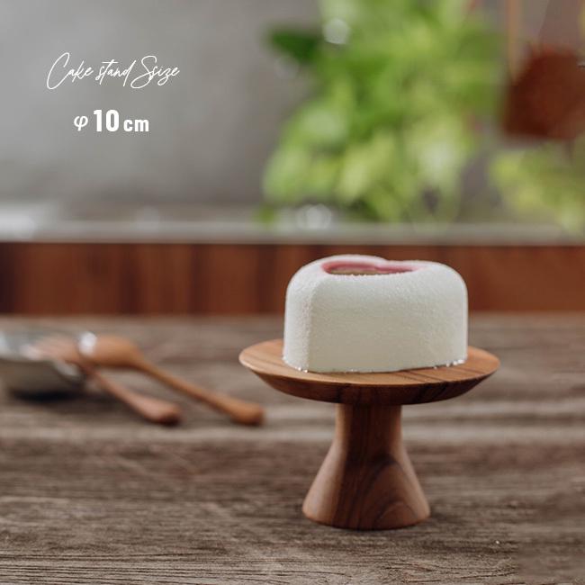 ウッドコンポート Φ100mm BY-100(木製 コンポート 10cm 皿 小さい