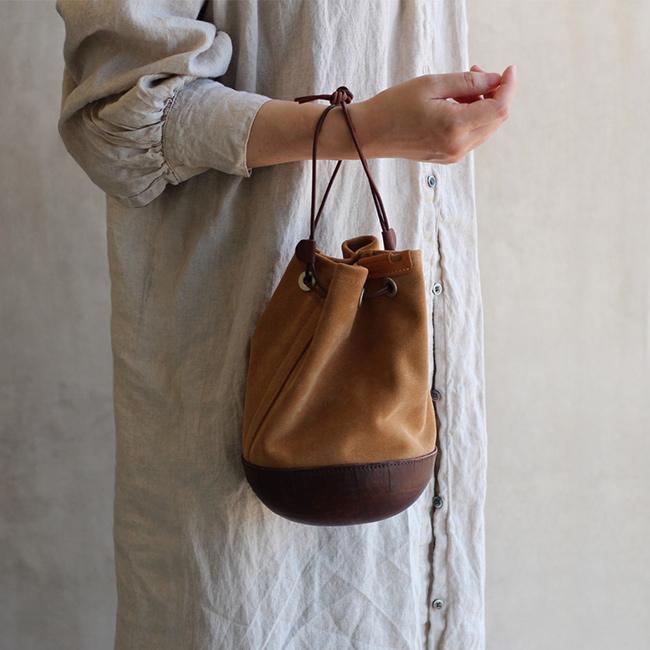 Butler Verner Sails バトラーバーナーセイルズ モールドレザー巾着