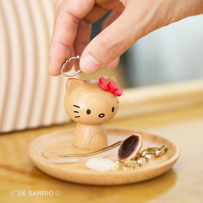 キティちゃんアクセサリートレイ ハローキティ アクセサリースタンド レッド(キティちゃん アクセサリー