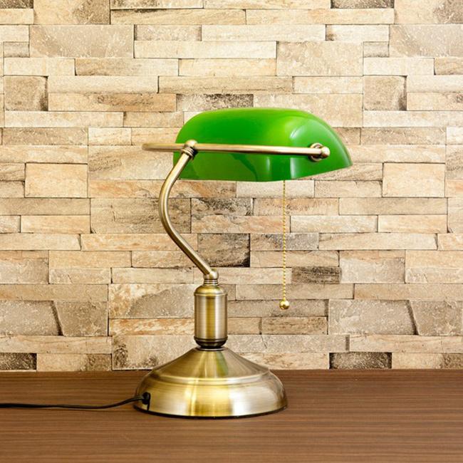 Banker's Lamp バンカーズランプ 1灯(LED おしゃれ テーブルライト
