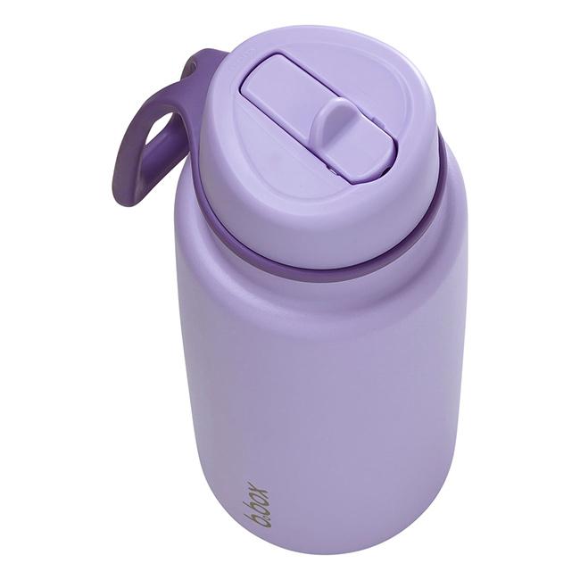 b.box フリップトップボトル 1L(キッズ 小学生 水筒 食洗機対応 直飲み