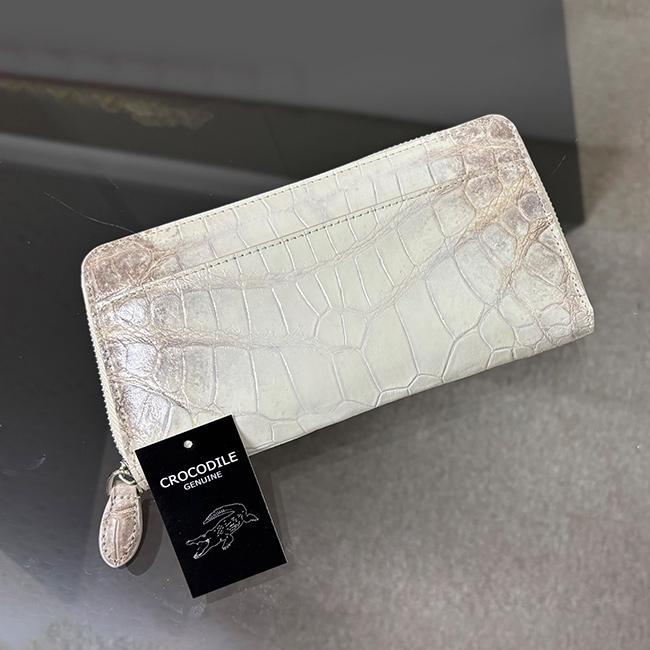 ヒマラヤ クロコダイル長財布(クロコダイル 財布 長財布 メンズ ダブル
