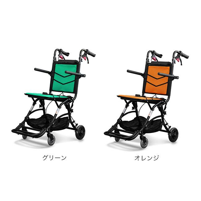介助式車椅子 ナイスウェイ10 1459001(介助用車椅子 車椅子 軽量 