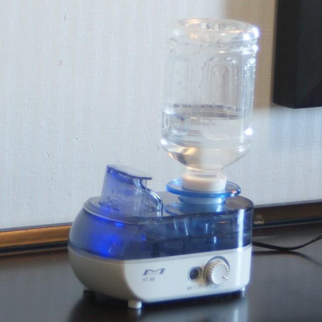 即納 海外国内両対応 超音波式ペットボトル加湿器 Ht 88 小さい 加湿器