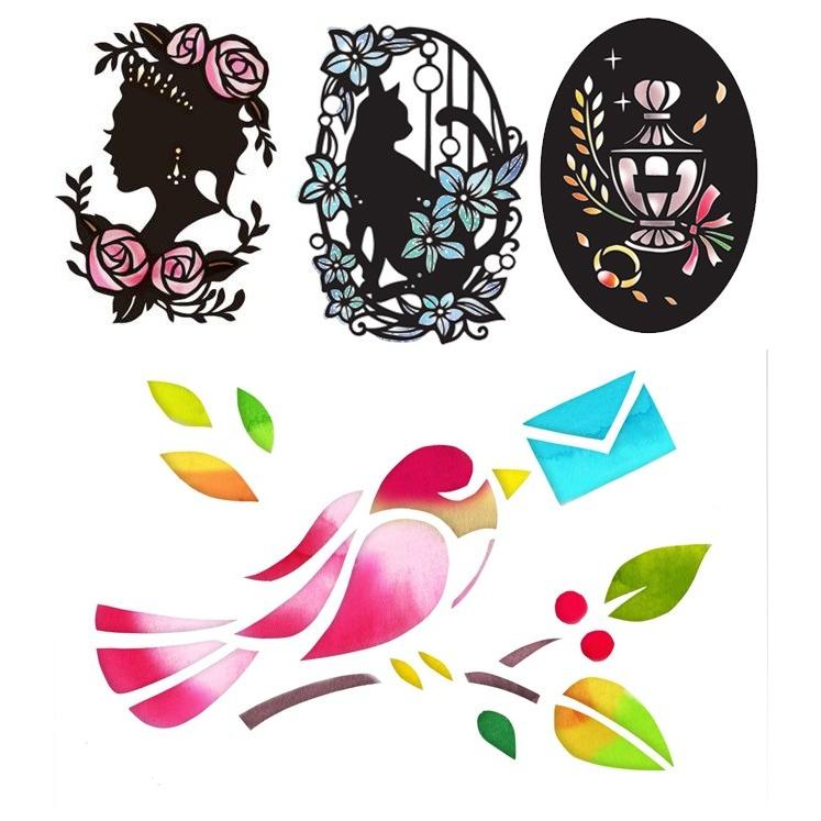 切り絵まるごとキットミニ 切り絵キット ミニ アクリルフレーム 大人の脳トレ 遊び 美しい 即納 Ki429 雑貨のねこや 通販 Yahoo ショッピング