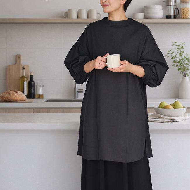 teine テイネ 割烹着(エプロン かっぽう着 和装 割烹着エプロン