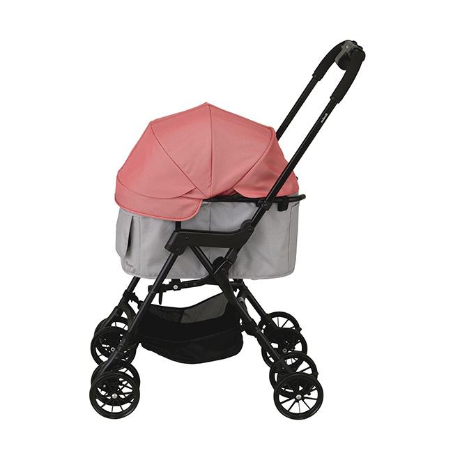 引き取り歓迎 コムペット ペットカート ミリミリ 焦茶ピンク ペットカート｜ミリミリ｜コムペット（compet）